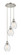 Ballston LED Pendant in Brushed Satin Nickel (405|113B-3P-SN-G651-6)
