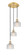 Ballston LED Pendant in Satin Gold (405|113B-3P-SG-G412)