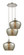 Ballston LED Pendant in Polished Nickel (405|113B-3P-PN-G96-L)