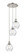 Ballston LED Pendant in Polished Nickel (405|113B-3P-PN-G362)