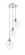 Ballston LED Pendant in Polished Chrome (405|113B-3P-PC-G652-8)