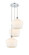 Ballston LED Pendant in Polished Chrome (405|113B-3P-PC-G651-12)