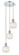 Ballston LED Pendant in Polished Chrome (405|113B-3P-PC-G1216-6WM)