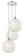 Ballston LED Pendant in Polished Chrome (405|113B-3P-PC-G1216-12WM)