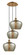 Ballston LED Pendant in Brushed Brass (405|113B-3P-BB-G96-L)