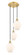 Ballston LED Pendant in Brushed Brass (405|113B-3P-BB-G651-8)