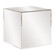 Mirrored Cube Table in Clear Mirrored Glass (204|48013)