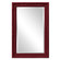 Queen Ann Mirror in Glossy Burgundy (204|53081BU)