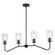 Beverly Four Light Linear Chandelier in Matte Black (63|H0285) Beverly Four Light Linear Chandelier in Matte Black (63|H0285)