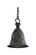 Liberty One Light Hanging Lantern in Heritage Bronze (67|F2367CR-HBZ)