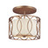 Sausalito Three Light Flush Mount in Silver Gold (67|C1283-SG)