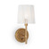 Southern Living One Light Wall Sconce in Natural Brass (400|15-1221NB)