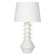 Norway One Light Table Lamp in White (400|13-1620WT)