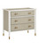 Aster Collection Chest in Off-White/Fog/Polished Brass (142|3000-0264)