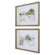 Serene Framed Prints, Set/2 in Gray Washed Pine (52|32288)