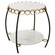 Chainlink Side Table in Antiqued Gold (52|22974)