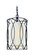 Sausalito Three Light Pendant in Textured Iron (67|F1287-TRN)