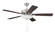 Eos 3 Light Bowl 52''Ceiling Fan in Brushed Polished Nickel (46|ECF111BNK5-DWWLN)