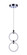 Context LED Pendant in Chrome (46|59392-CH-LED)