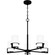 Seymour Five Light Chandelier in Matte Black (10|SEY5026MBK)