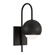 Dolby One Light Wall Sconce in Black Iron (65|651611BI)