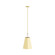 Teagan One Light Pendant in Antique Brass (314|DPC02)