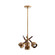 Pavo Four Light Pendant in Dark Walnut (314|DJ42004)