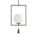 Trapeze One Light Pendant in Aged Bronze (314|DB49004)