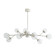 Dallas 12 Light Chandelier in Polished Nickel (314|89456)