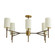 Remington Eight Light Chandelier in Heritage Brass (314|89125)