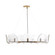 Mendez Nine Light Chandelier in Smoke Luster (314|84065)