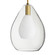 Nala One Light Pendant in Clear (314|49098)