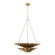 Katya Nine Light Chandelier in Vintage Brass (314|42040)