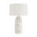 Grotto One Light Lamp in White Stained Crackle (314|17843-273)