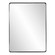 Steele Mirror in Brushed Black Stainless Steel (204|48102)