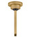 Locking Sloped Ceiling Kit Sloped Ceiling Kit in Heritage Brass (13|992002FHB)