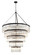 Emory 30 Light Chandelier in Black (60|EMO-5430-BK)