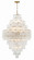 Addis 20 Light Chandelier in Aged Brass (60|ADD-319-AG-CL)