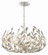 Broche Six Light Chandelier in Antique Silver (60|533-SA)