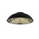 Eclipse One Light Flush Mount in Soft Black (67|C3716-SBK)