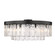 Ciara Nine Light Semi-Flush Mount in Matte Black (62|1768-9SF BLK-HWG)