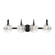 Addison Four Light Bathroom Vanity in Matte Black (51|8-3981-4-BK)