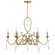 Fairchild Six Light Chandelier in Warm Brass (51|1-2700-6-322)