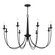 Stonecrest Eight Light Chandelier in Matte Black (51|1-1202-8-89)