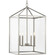 Hillcrest Four Light Foyer Pendant in Brushed Nickel (54|P500441-009)