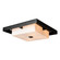 Shadow Box Four Light Outdoor Flush Mount in Coastal Bronze (39|363102-SKT-75-78-GG0785)