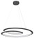 Infinite LED Pendant in Sand Black (42|P1970-066-L)