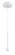 Piccolo LED Mini Pendant in Matte White (42|P1456-44B-L)