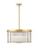 Carnaby Six Light Chandelier in Modern Gold (224|7504P24-MGLD)