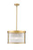 Carnaby Five Light Pendant in Modern Gold (224|7504P18-MGLD)